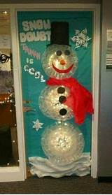 Pictures of Snowman Office Door Decoration