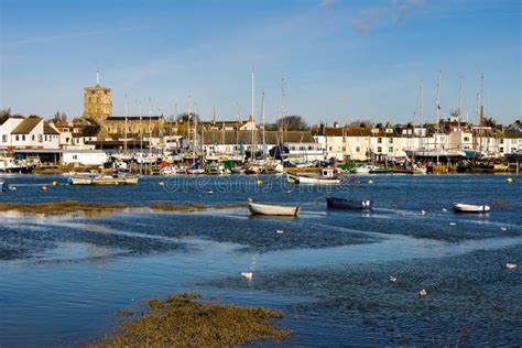 Shoreham By Sea West Sussexuk February 1 View Of The Harbour At
