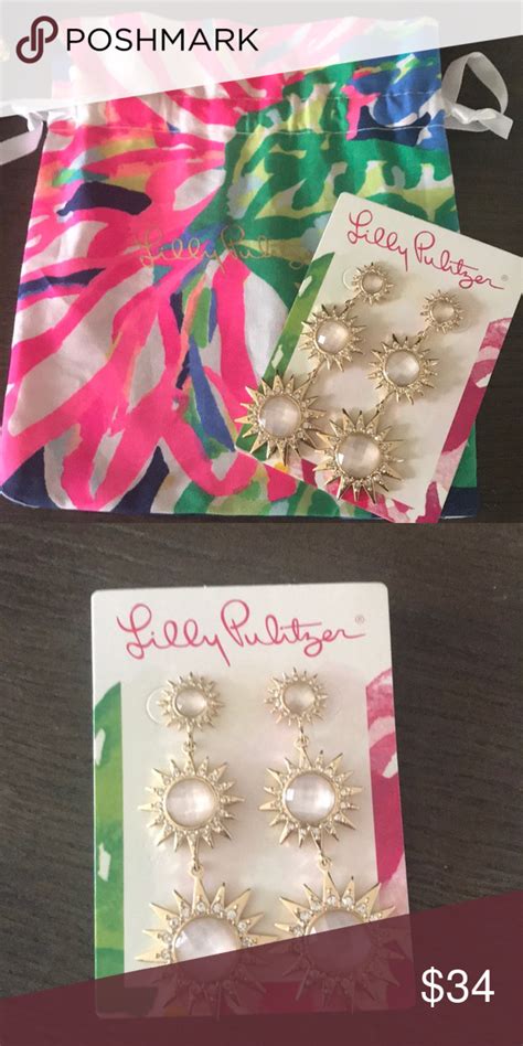 Lilly Pulitzer Star Of The Sea Earrings Sea Earrings Lilly Pulitzer