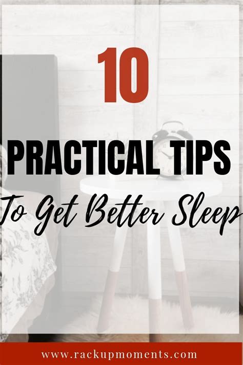 10 Practical Tips To Get Better Sleep Better Sleep I Know That Feel Get Well
