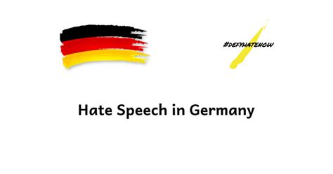 Hate Speech In Germany R0g Agency