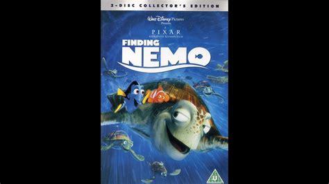 Finding Nemo Uk Dvd Menu Walkthrough Disc Youtube