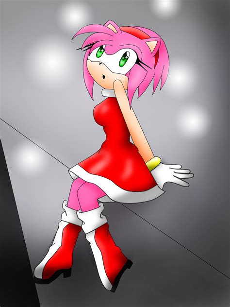 amy rose animation