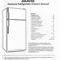 Kenmore Refrigerator Model 253 Owner's Manual