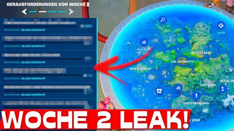 Alle Woche 2 Aufgaben Leaked Fortnite Kapitel 2 Season 3 Youtube