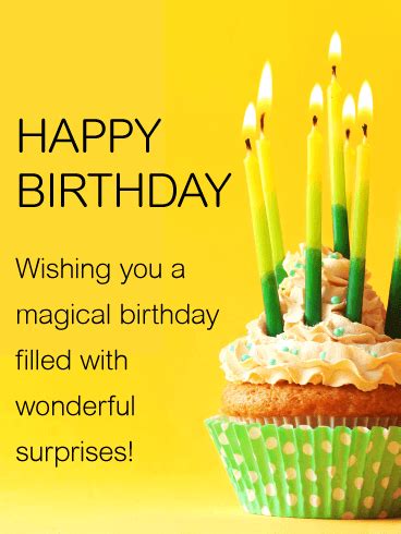 May this special day bring you endless joy and tons of precious memories! Happy Birthday Wishes for Someone Special - New Birthday ...