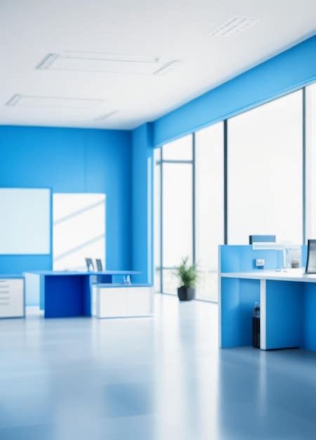 Premium Photo Blur Modern Interior Office For Background