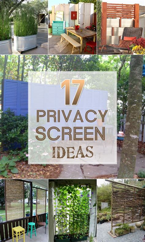 17 Privacy Screen Ideas Thatll Keep Your Neighbors From Snooping