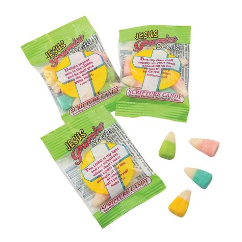 Scripture Candy Jesus Promise Seeds Easter Candy Corn In 2021 Easter