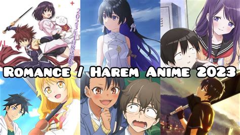 Top 50 Upcoming Romanceharem Anime In 2023 Youtube