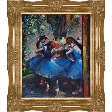 Edgar Degas Dancers In Blue Ubicaciondepersonascdmxgobmx
