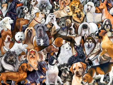 Dog Collage Puzzle Hello Cats And Dogs