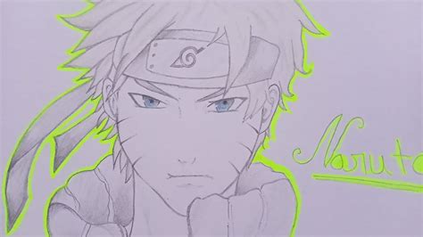 How To Draw Naruto Uzumaki Anime Drawing Youtube