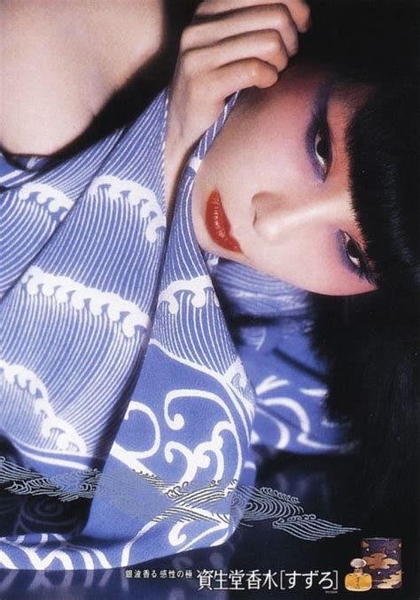 g a r l a n d s “yamaguchi sayoko shiseido 1989 ” japanese beauty asian beauty twiggy model