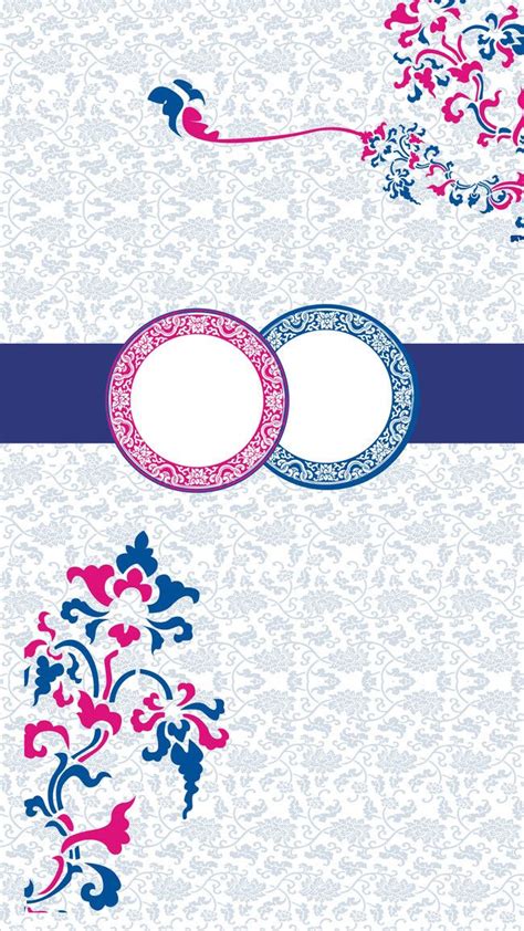 Vintage background, antique greeting card, invitation with lace and floral ornaments. H5 Wedding Invitation Vector Background Material in 2020 | Wedding invitation vector, Wedding ...