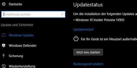 Windows 10 Neuer Redstone 2 Build 14905 Geht An Tester Pc Welt