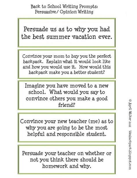 5 Paragraph Narrative Essay Prompts For 5th