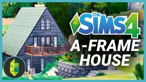 A Frame House Sims 4 Build Youtube