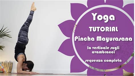 Yoga Tutorial Pincha Mayurasana Sequenza Completa YouTube