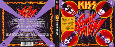 Kiss Sonic Boom Deluxe Edition Digipack Cd Covers