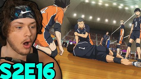 Daichi Gets Hurt Haikyu Season 2 Episode 16 Reaction Youtube