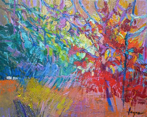 Red Oak III by Dorothy Fagan (Oil Painting) | Artful Home