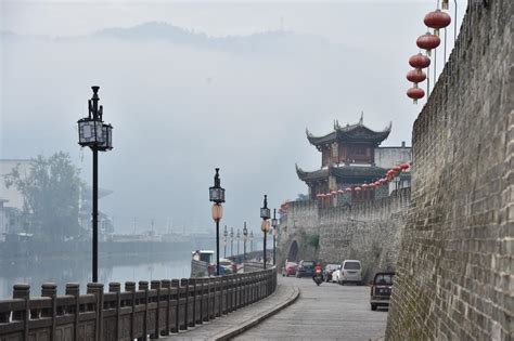 Ancient Wall In Changting County Se Chinas Fujian 1 City Tours