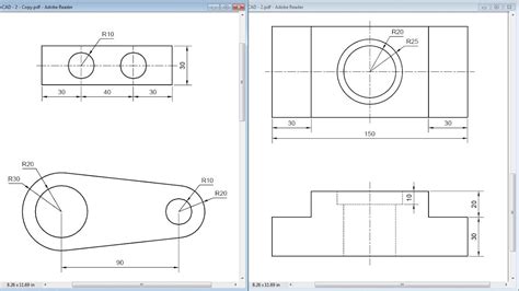 Autocad Practice Drawings Pdf Free Download
