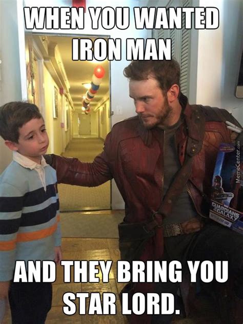 Lord Star 20 Incredibly Funny Chris Pratt Superhero Memes Geeks On
