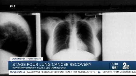 Stage 4 Lung Cancer How Immunotherapy Helped One Local Mom Recover Youtube