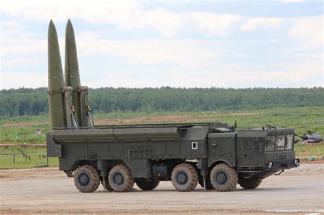 Tactical Ballistic Missile System Iskander E Catalog Rosoboronexport