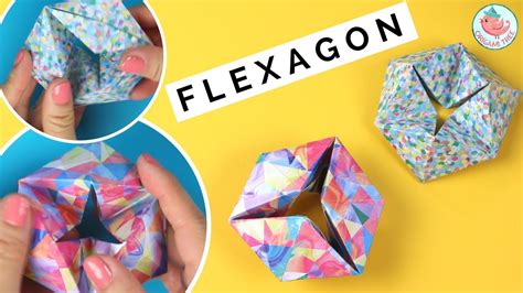 Origami Moving Flexagon Tutorial How To Fold A Paper Flexagon Easy
