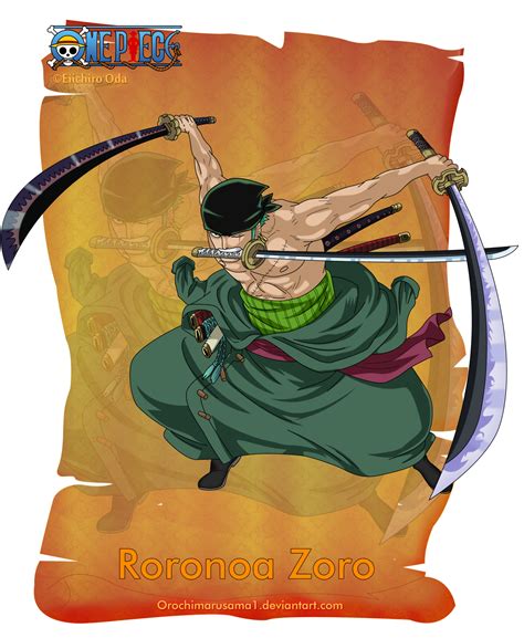 Roronoa Zoro By Orochimarusama1 On Deviantart