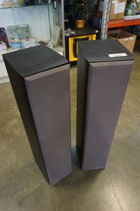 Pair Of Sony Ss Mf750h Floor Speakers