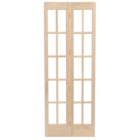 Pinecroft 24 In X 80 In Classic French Glass Wood Universal