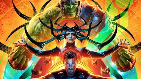 3840x2160 Thor Ragnarok Official Comic Con Poster 4K Wallpaper, HD