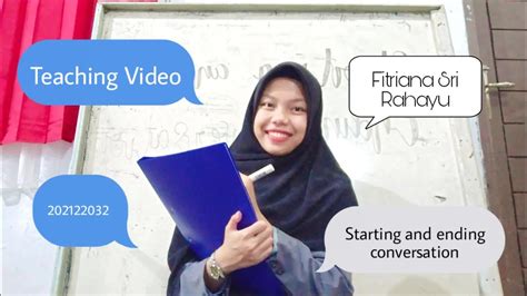 Teaching Video English For Educators Fitriana Sri Rahayu202122032