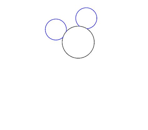 Mickey Mouse Step By Step Drawing Instructions