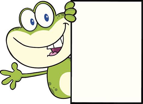 Best Frog Holding Sign Illustrations Royalty Free Vector Graphics