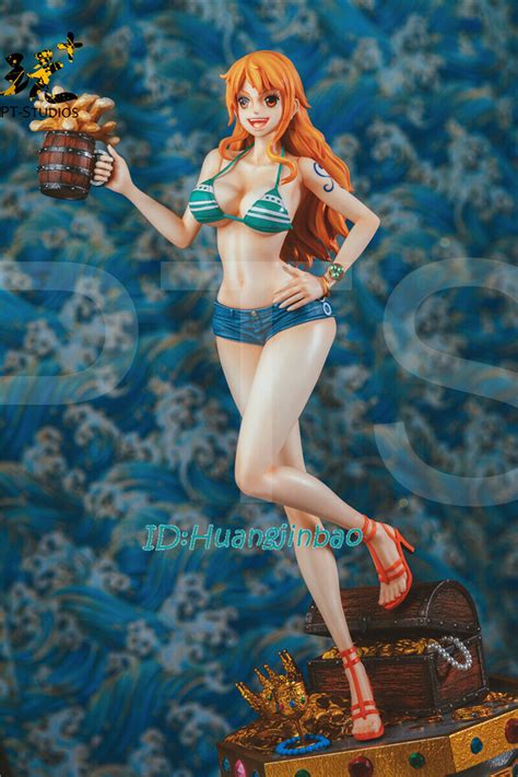 Pt Studio One Piece Nami Statue Resin Figure Anime Sexy Girl In
