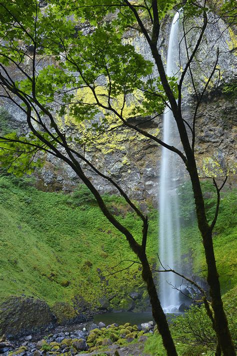 Elowah Falls Photograph By Dean Hueber Fine Art America
