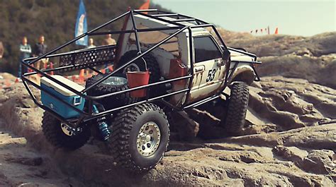 Axial Scx10 Hilux Truggy Rock Crawling11 Youtube