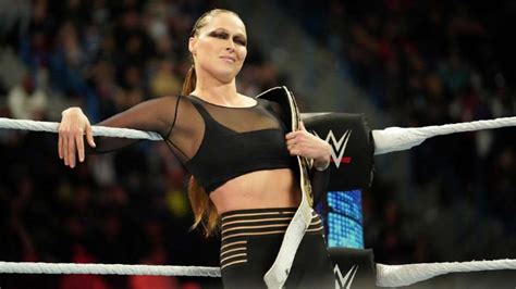 Royal Rumble Spoiler On Ronda Rousey S Wwe Smackdown Women S Title Defense Mykhel