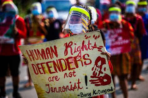 human rights watch decries ‘red tagging of philippine indigenous leaders activists catholic