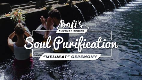 Watch How Soul Purification Melukat Ceremony In Bali Bali Go Live