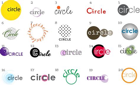 Using Circles Circle Logos Logo Branding Identity Developer Logo