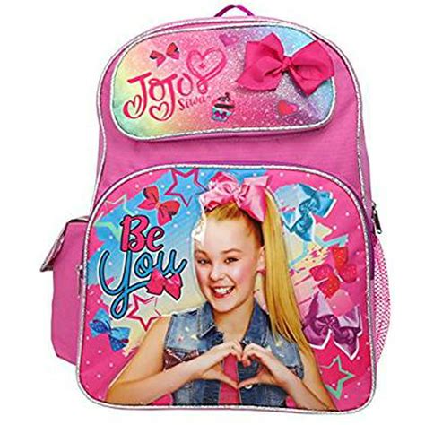 Jojo Siwa Backpack Pink Bow 16 Bag 002428