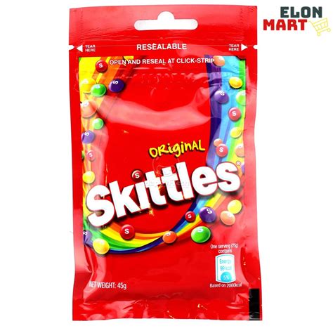 Skittles Original Fruit Flavoured Candies 100gm Pack Of Mandms Milk