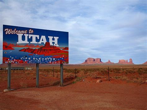 Utah Created Seven Different Welcome Signs Which Are Placed At