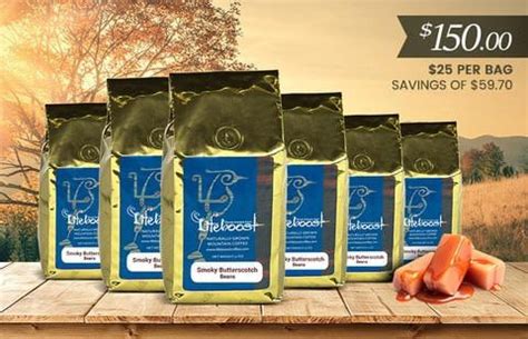 Maybe you would like to learn more about one of these? Lifeboost Coffee Organic Smoky Butterscotch Bundle Ground ...